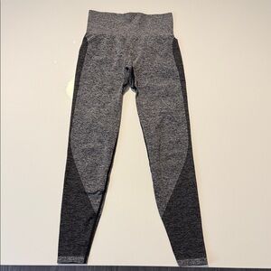 Victoria Secret Pink High Waist Seamless Gray Leggings Athletic Yoga Size XS